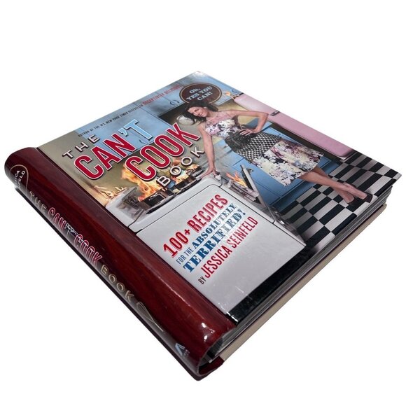 The Can't CookBook Hardcover & Spiral Bound Jessica Seinfeld Excellent Condition - Picture 1 of 10
